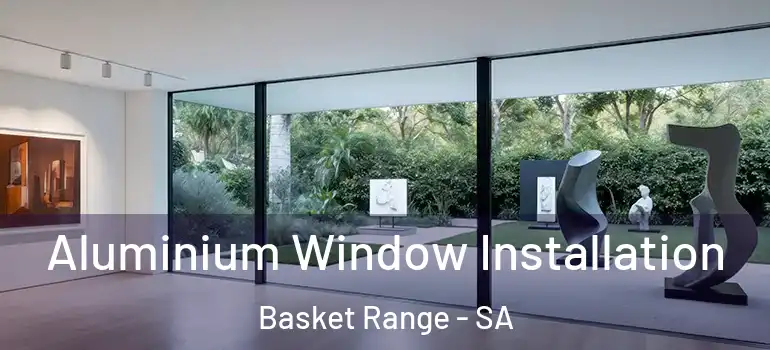 Aluminium Window Installation Basket Range - SA