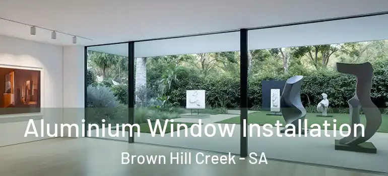 Aluminium Window Installation Brown Hill Creek - SA