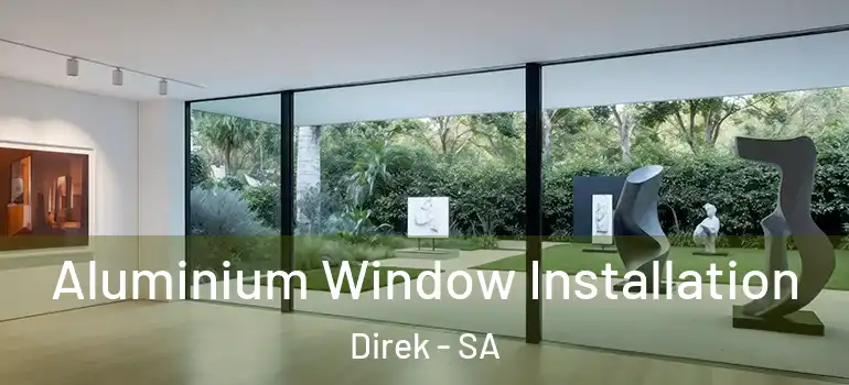 Aluminium Window Installation Direk - SA