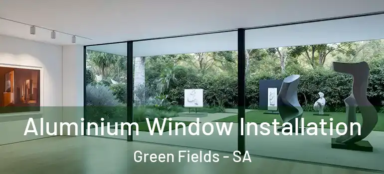 Aluminium Window Installation Green Fields - SA