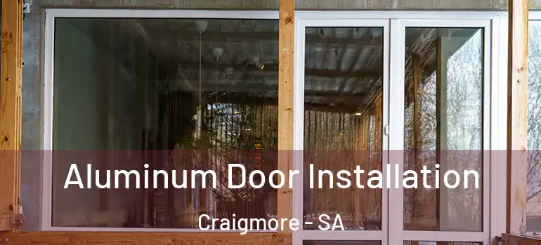 Aluminum Door Installation Craigmore - SA