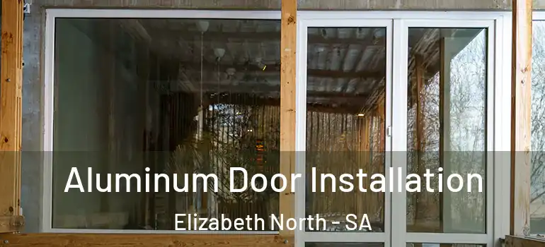  Aluminum Door Installation Elizabeth North - SA
