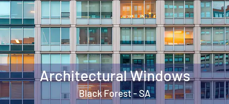 Architectural Windows Black Forest - SA