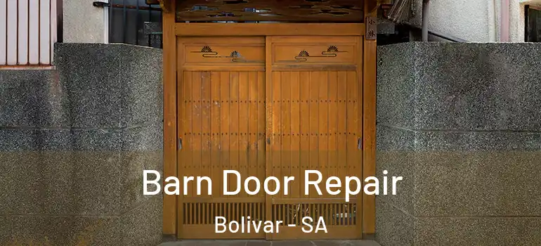 Barn Door Repair Bolivar - SA