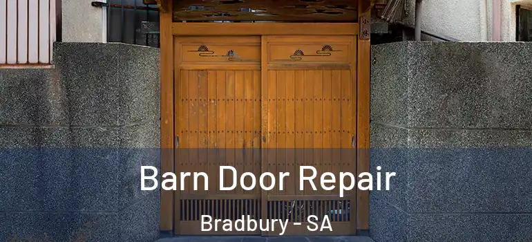 Barn Door Repair Bradbury - SA