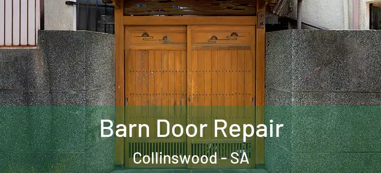 Barn Door Repair Collinswood - SA