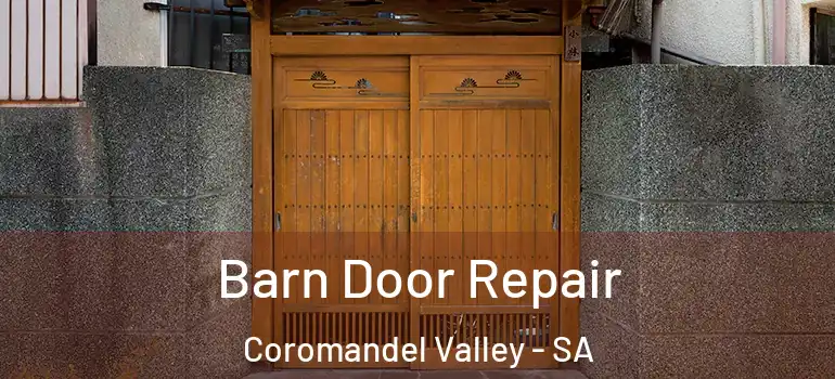 Barn Door Repair Coromandel Valley - SA