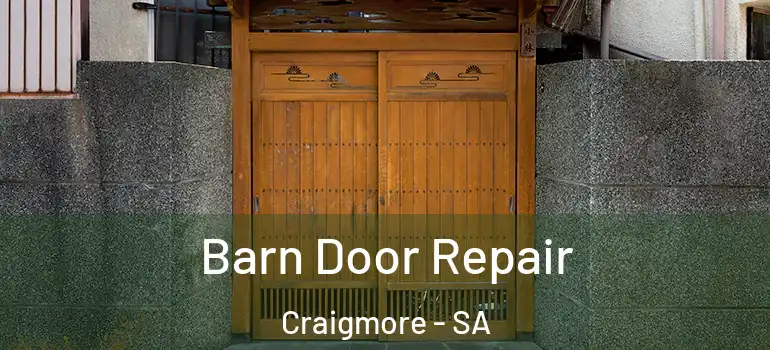Barn Door Repair Craigmore - SA