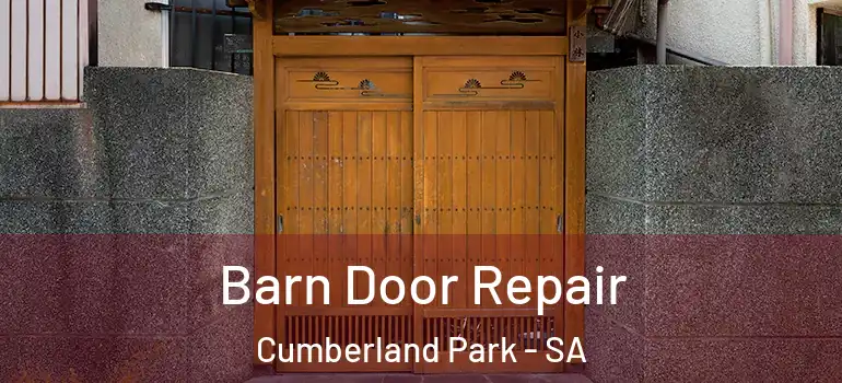 Barn Door Repair Cumberland Park - SA