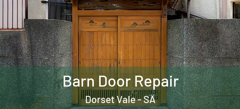 Barn Door Repair Dorset Vale - SA