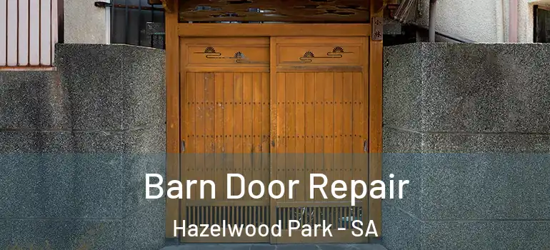 Barn Door Repair Hazelwood Park - SA
