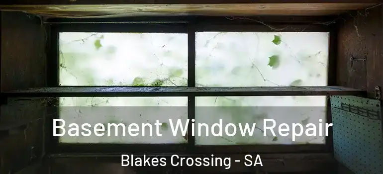  Basement Window Repair Blakes Crossing - SA