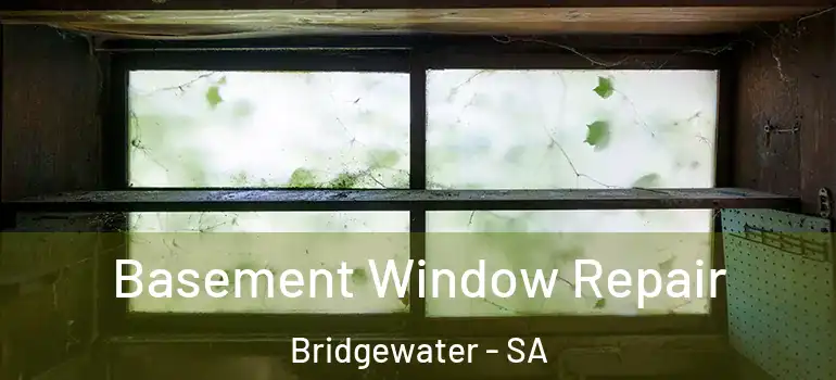 Basement Window Repair Bridgewater - SA