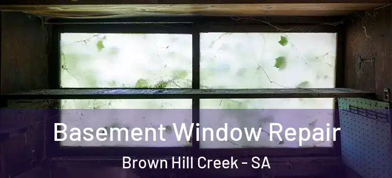  Basement Window Repair Brown Hill Creek - SA