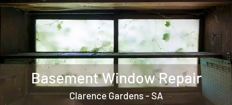 Basement Window Repair Clarence Gardens - SA