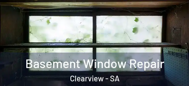  Basement Window Repair Clearview - SA