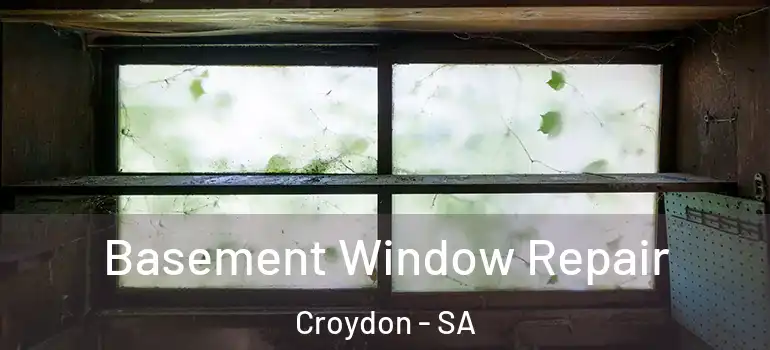  Basement Window Repair Croydon - SA
