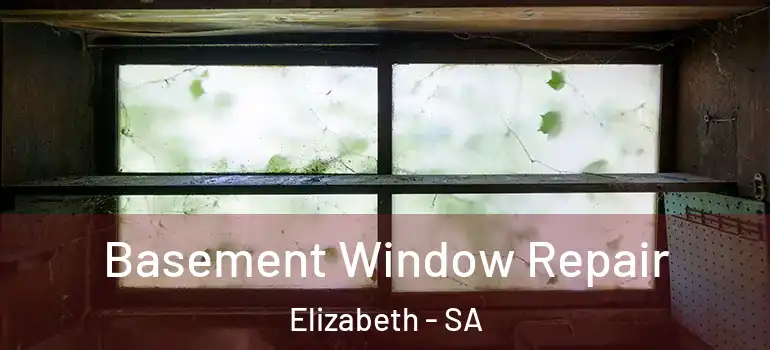 Basement Window Repair Elizabeth - SA