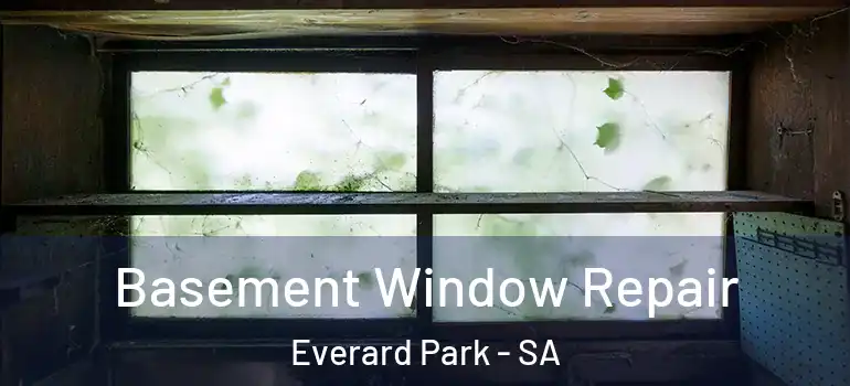 Basement Window Repair Everard Park - SA
