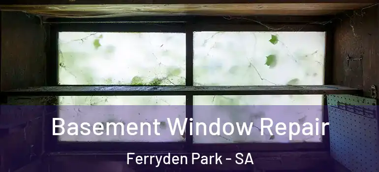 Basement Window Repair Ferryden Park - SA