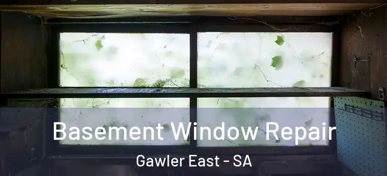 Basement Window Repair Gawler East - SA