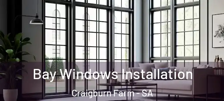  Bay Windows Installation Craigburn Farm - SA
