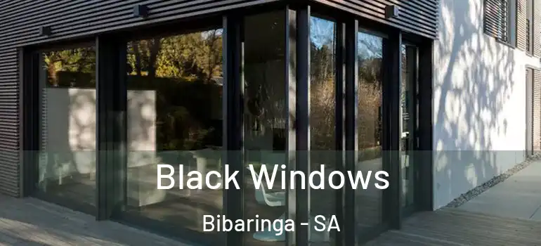  Black Windows Bibaringa - SA