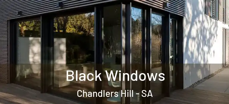 Black Windows Chandlers Hill - SA