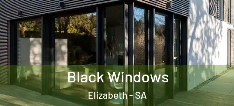  Black Windows Elizabeth - SA