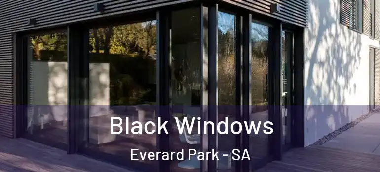 Black Windows Everard Park - SA