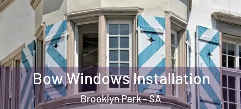 Bow Windows Installation Brooklyn Park - SA