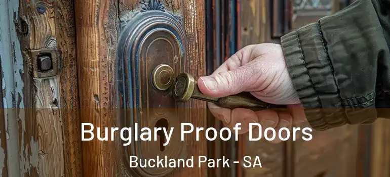 Burglary Proof Doors Buckland Park - SA