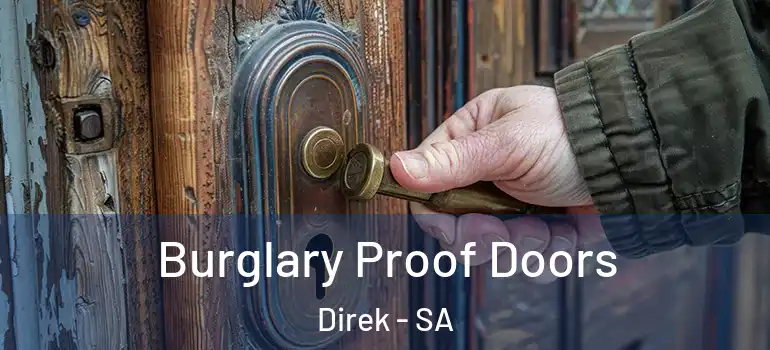 Burglary Proof Doors Direk - SA