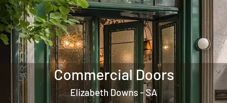 Commercial Doors Elizabeth Downs - SA