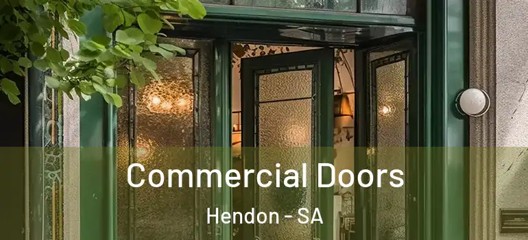 Commercial Doors Hendon - SA