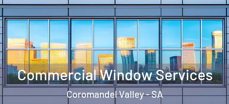 Commercial Window Services Coromandel Valley - SA