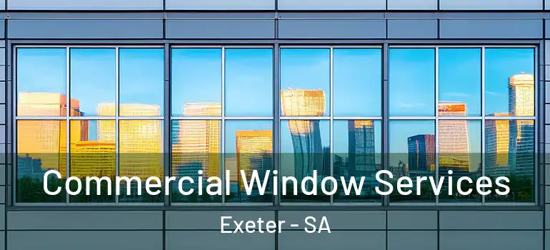 Commercial Window Services Exeter - SA