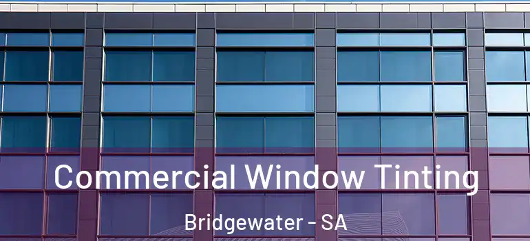 Commercial Window Tinting Bridgewater - SA