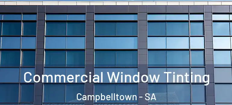 Commercial Window Tinting Campbelltown - SA