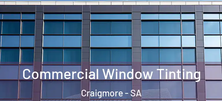 Commercial Window Tinting Craigmore - SA