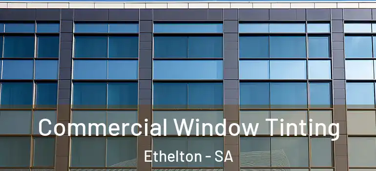 Commercial Window Tinting Ethelton - SA