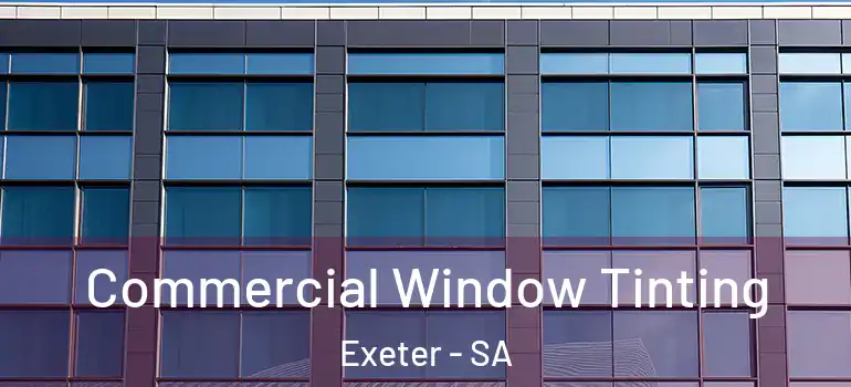 Commercial Window Tinting Exeter - SA