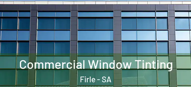 Commercial Window Tinting Firle - SA