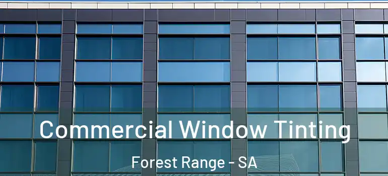 Commercial Window Tinting Forest Range - SA