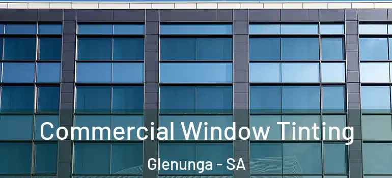 Commercial Window Tinting Glenunga - SA