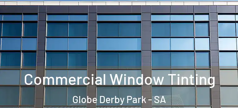 Commercial Window Tinting Globe Derby Park - SA