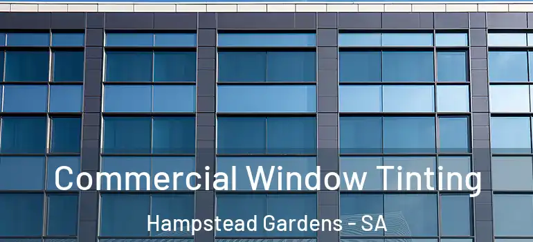 Commercial Window Tinting Hampstead Gardens - SA