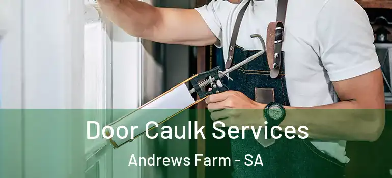 Door Caulk Services Andrews Farm - SA