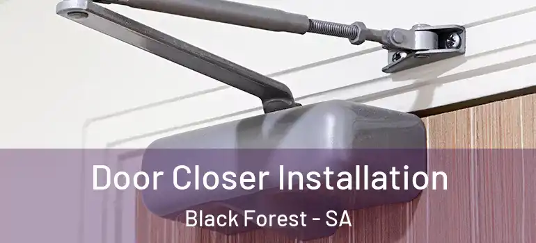 Door Closer Installation Black Forest - SA