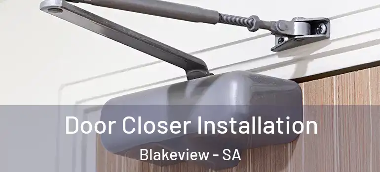 Door Closer Installation Blakeview - SA